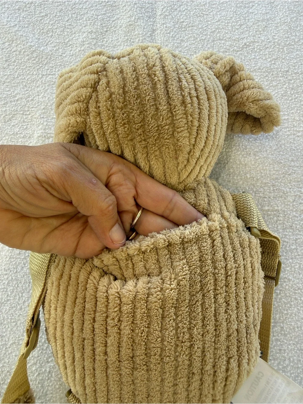 Eddie Bauer goldbug 2 in 1 harness buddy Plush puppy toddler safety Backpack